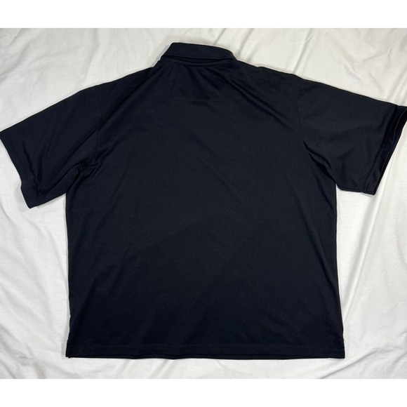 Houston Rockets Men XL Polo Shirt Black Red ‎ Embroidered Logo Antigua - Picture 7 of 7